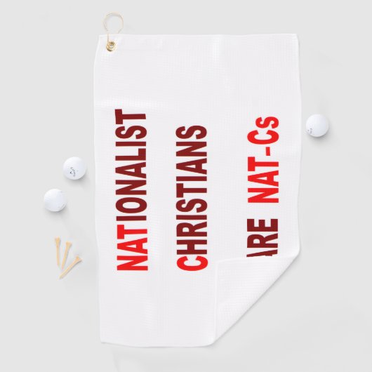 Serviette De Golf Golf Towel (En situation)