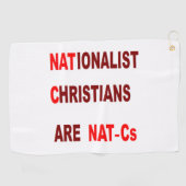 Serviette De Golf Golf Towel (Horizontal)