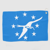Serviette De Golf Golf Towel avec drapeau de Corpus Christi City, US (Horizontal)