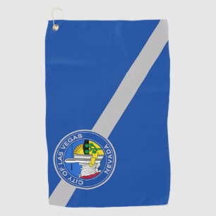 Serviette De Golf Golf Towel avec drapeau de Las Vegas City, USA