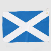 Serviette De Golf Golf Towel avec drapeau d'Ecosse, Royaume-Uni (Horizontal)