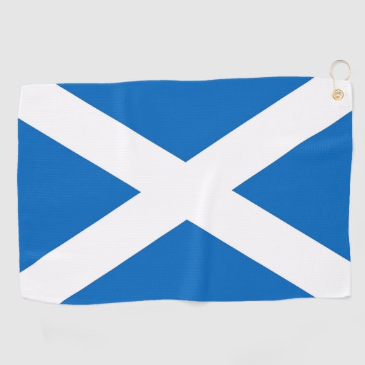 Serviette De Golf Golf Towel avec drapeau d'Ecosse, Royaume-Uni (Horizontal)