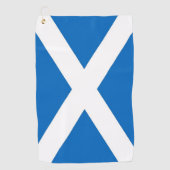 Serviette De Golf Golf Towel avec drapeau d'Ecosse, Royaume-Uni (Devant)