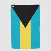 Serviette De Golf Golf Towel avec drapeau des Bahamas (Devant)