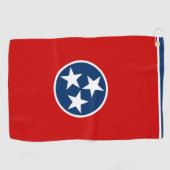 Serviette De Golf Golf Towel avec drapeau du Tennessee, USA (Horizontal)