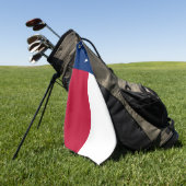 Serviette De Golf Golf Towel avec drapeau du Texas, USA (Vert)