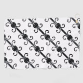 Serviette De Golf Golf Towel - Basilica Roses (Horizontal)