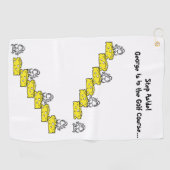 Serviette De Golf Golf Towel Cheese Mouse (Horizontal)