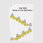 Serviette De Golf Golf Towel Cheese Mouse (Devant)