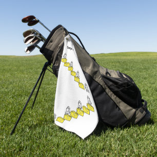 Serviette De Golf Golf Towel Cheese Mouse
