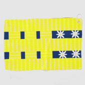 Serviette De Golf Golf Towel Floral (Horizontal)