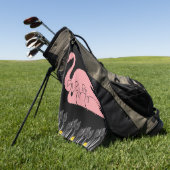 Serviette De Golf Golf Towel Floral (Vert)