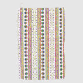 Serviette De Golf Golf Towel Floral (Devant)