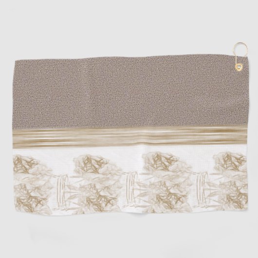 Serviette De Golf Golf Towel Floral (Horizontal)