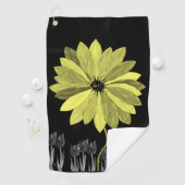 Serviette De Golf Golf Towel Floral (En situation)