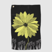 Serviette De Golf Golf Towel Floral (Devant)