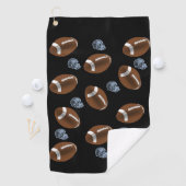 Serviette De Golf Golf Towel Football (En situation)