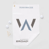 Serviette De Golf Golf Towel - grand logo (En situation)