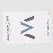 Serviette De Golf Golf Towel - grand logo (Horizontal)