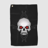 Serviette De Golf Golf Towel Skull (Devant)