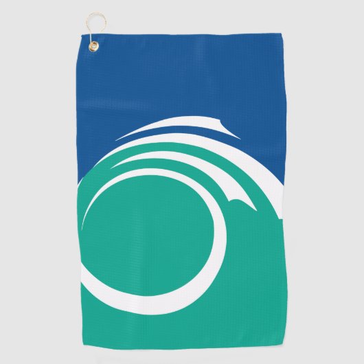 Serviette De Golf Golf Towel with flag of Ottawa, Canada (Devant)