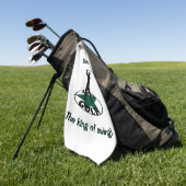 Serviette De Golf Golf - un jeu merveilleux (Vert)