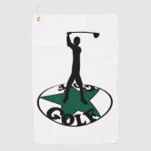 Serviette De Golf Golf - un jeu merveilleux (Devant)
