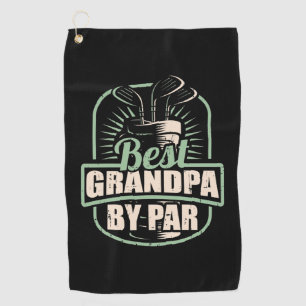 Serviette De Golf Golfer Best Grand-pa Par Par Par