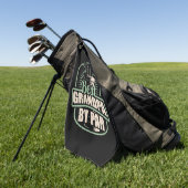 Serviette De Golf Golfer Best Grand-pa Par Par Par (Vert)