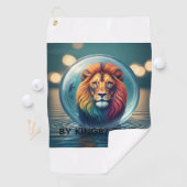 Serviette De Golf Golfer Hat  (En situation)