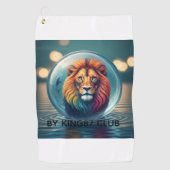 Serviette De Golf Golfer Hat  (Devant)