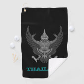 Serviette De Golf Golfing Thaïlande & manteau thaïlandais / drapeau (En situation)