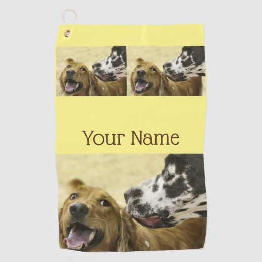 Serviette De Golf Goofy (Devant)