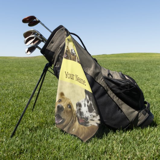 Serviette De Golf Goofy (Vert)