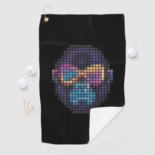 SERVIETTE DE GOLF GORILLUMINATE D401 (En situation)