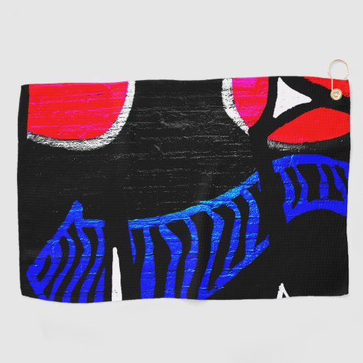 Serviette De Golf Graffiti 11 gtcna (Horizontal)