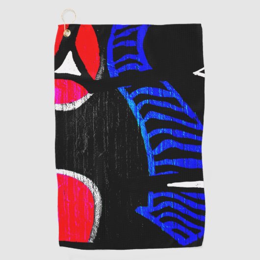 Serviette De Golf Graffiti 11 gtcna (Devant)