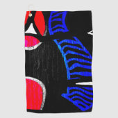 Serviette De Golf Graffiti 11 gtcnm (Devant)