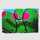 Serviette De Golf Graffiti 12 gtcnm (Horizontal)