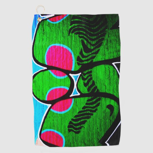 Serviette De Golf Graffiti 12 gtcnm (Devant)