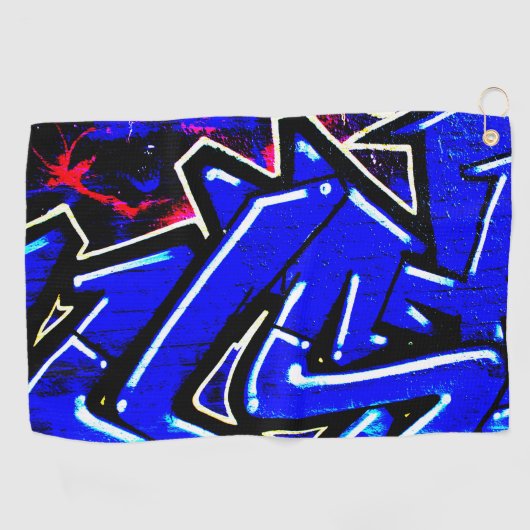 Serviette De Golf Graffiti 13 gtcna (Horizontal)