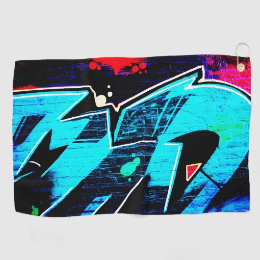 Serviette De Golf Graffiti 14 gtcnm (Horizontal)