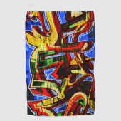 Serviette De Golf Graffiti 17 gtcnm (Devant)