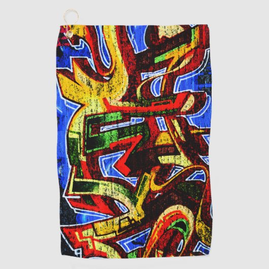 Serviette De Golf Graffiti 17 gtcnm (Devant)