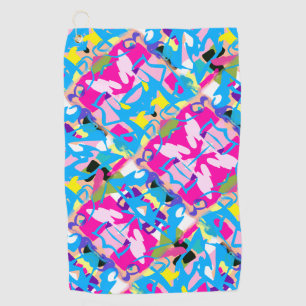 Serviette De Golf Graffiti coloré