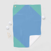 Serviette De Golf Grand Blue Octagon Golf Towne (En situation)
