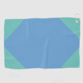 Serviette De Golf Grand Blue Octagon Golf Towne (Horizontal)