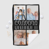 Serviette De Golf Grand-père cadeau fête des pères par par (En situation)