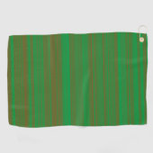 Serviette De Golf Grandes Brown vertes (Horizontal)