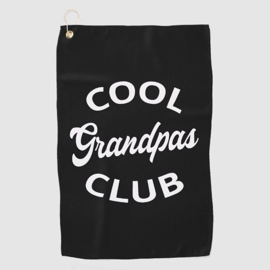 Serviette De Golf Grandpas Club cool I (Devant)
